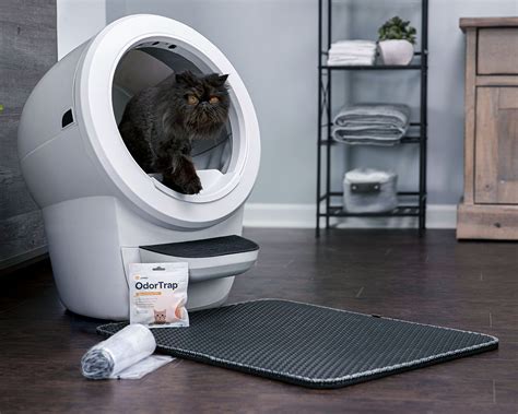 Litter-Robot litter for moisture control