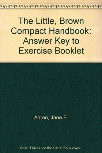Little Brown Handbook Exercise Answers PDF