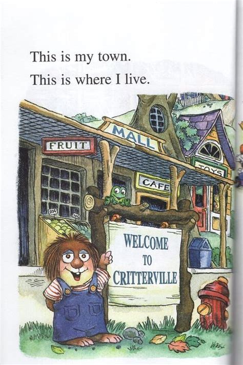 Little Critter This Is My Town My First I Can Read