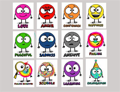 Little Spot Of Feelings Chart