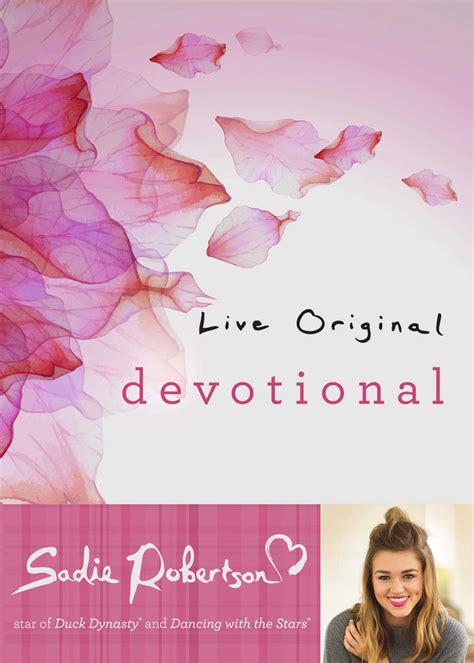 Live Original Devotional Sadie Robertson Kindle Editon
