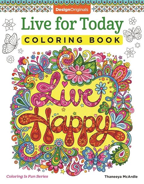 Live Today Coloring Book Fun Reader