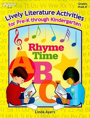 Lively Literature Activities  A Collection of Literature Activities to Lend New Life to Circle Time Reader