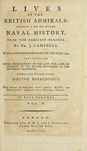 Lives of the British Admirals Containing Also a new and Accurate Naval History From the Earliest Periods Volume 8 Kindle Editon