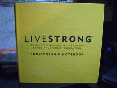 Livestrong Resource for Cancer Survivors Lance Armstrong Foundation Survivorship Notebook Ebook PDF