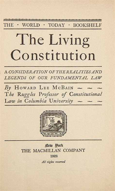 Living Constitution Kindle Editon