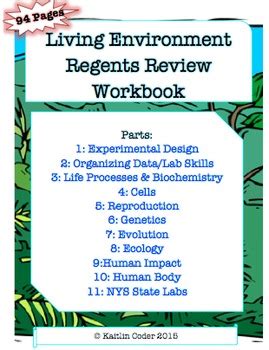 Living Environment Regents Review Workbook Answers Epub