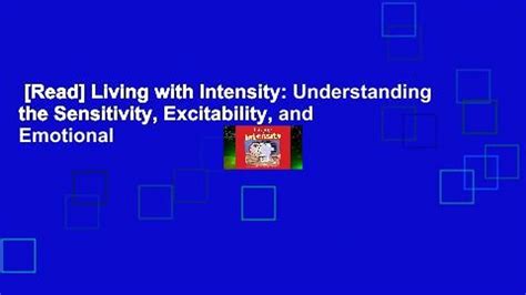 Living Intensity Understanding Sensitivity Excitability Epub