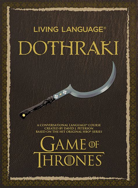 Living Language Dothraki Ebook Epub