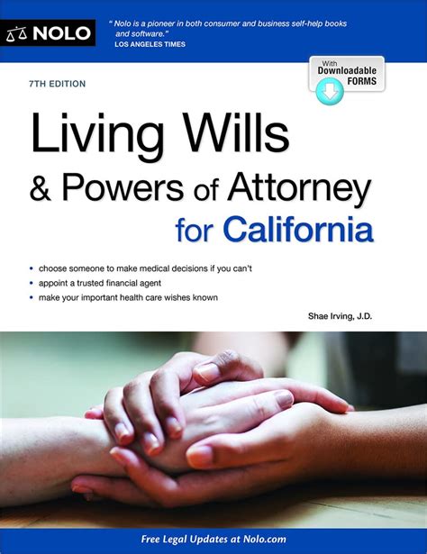 Living Wills and Powers of Attorney for California Living Wills and Powers of Attorney Epub