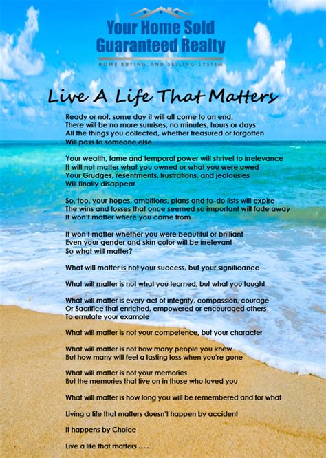 Living a Life that Matters Epub