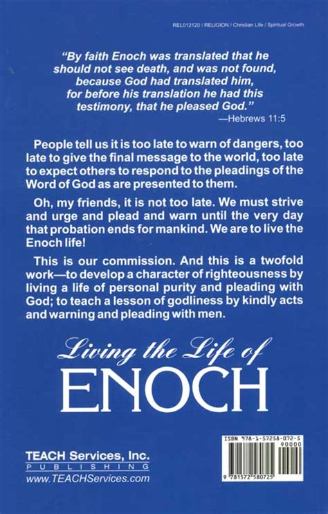 Living the Life of Enoch PDF