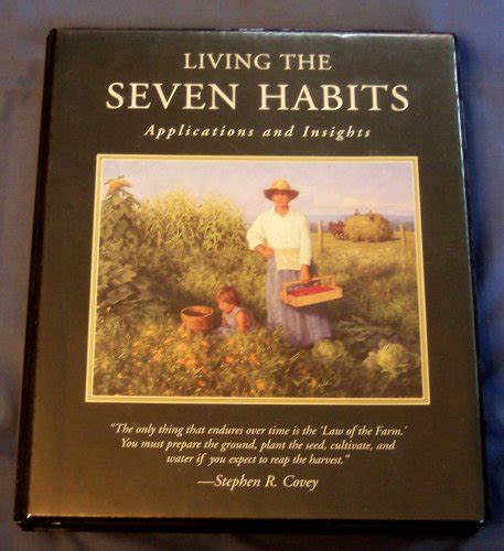 Living the Seven Habits Applications and Insights Epub