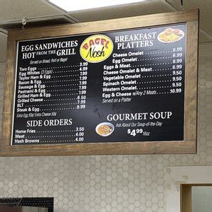 Livingston Bagel's Enticing Menu