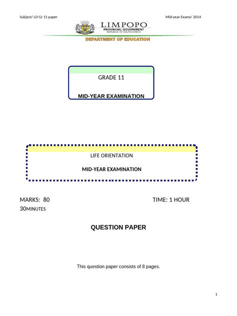 Lo Sba Task1 Answers 2014 Grade 11 PDF