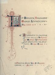 Lo Zibaldone Boccaccesco mediceo lavrenziano plut XXXI-8 Italian Edition Reader