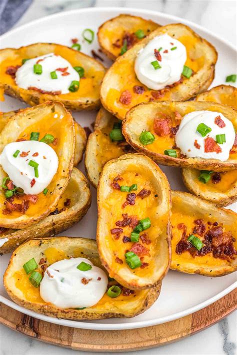 Loaded Potato Skins: