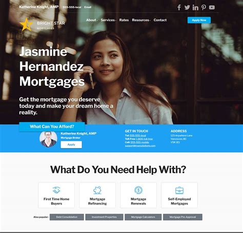 Loan Officer Website Templates