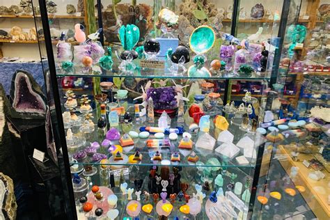 Local Gem and Crystal Shops: