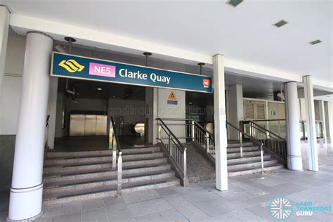 Locate the Clarke Quay MRT Station.