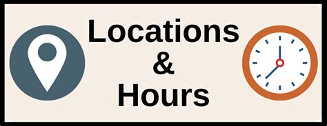 Location and Hours