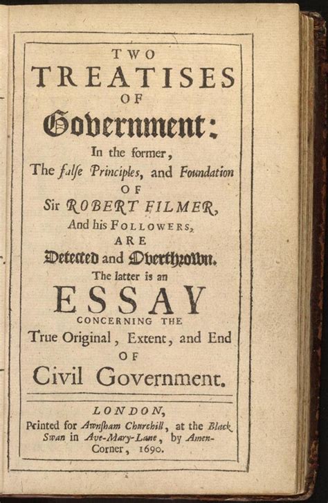 Locke Two Treatises of Government Epub