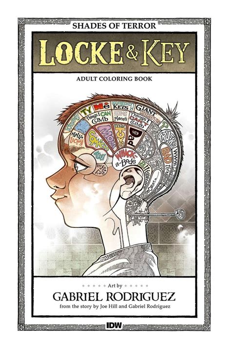 Locke and Key Shades of Terror Coloring Book Epub