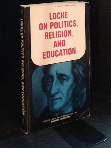 Locke on Politics Religion and Education PDF