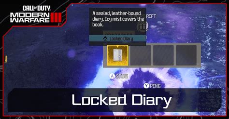 Locked Diary MW3 Zombies: A Haunting Enigma