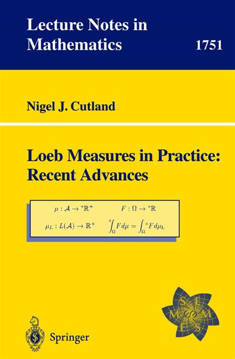 Loeb Measures in Practice: Recent Advances EMS Lectures 1997 Doc