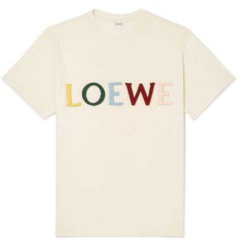 Loewe T-Shirts: A Coveted Canvas for Women's Style