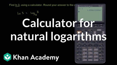 Log Natural Calculator: Uncover the Secrets of Nature's Math