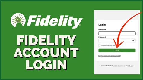 Log in to your Fidelity account.