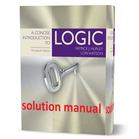 Logic Patrick J Hurley Answer Key Ebook Epub