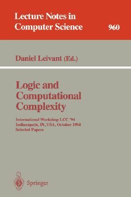 Logic and Computational Complexity International Workshop Doc