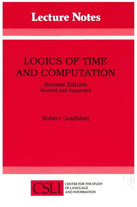 Logics of time and Computation 2nd Kindle Editon