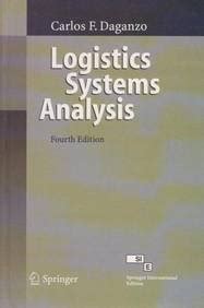 Logistics Systems Analysis 4th Edition Kindle Editon