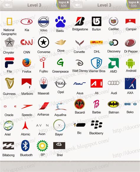 Logo Quiz Answers All Pictures Doc