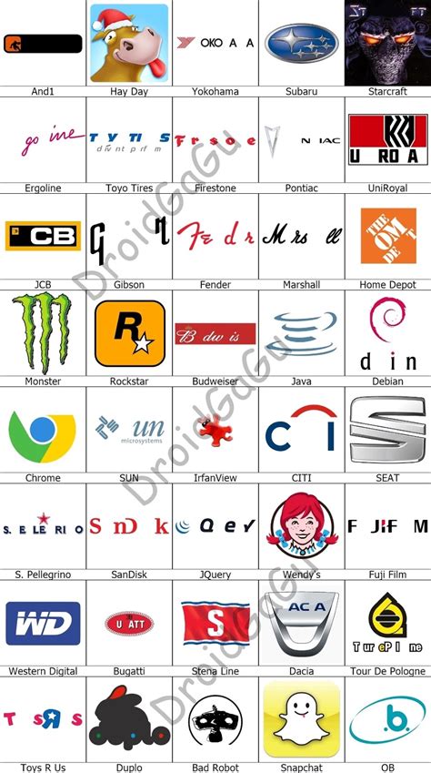 Logo Quiz Level 11: Test Your Brand Recognition Skills