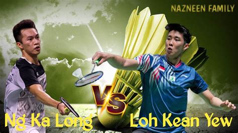 Loh Kean Yew vs Ng Ka Long: Battle of the Rising Stars at SEA Games 2022