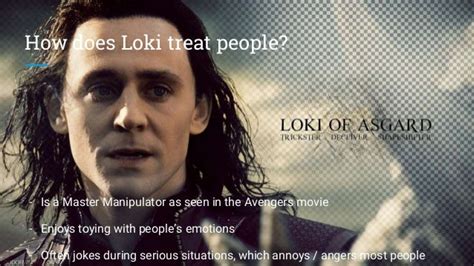 Loki's Psychological Profile