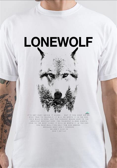 Lone Wolf Tee Shirts: A Symbol of Independent Spirit and Adventure