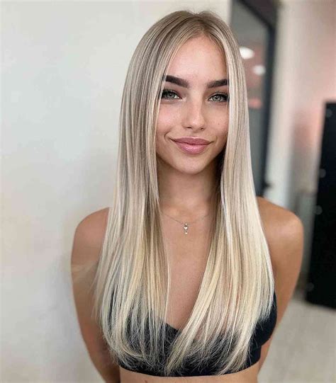 Long, Hot Girl with Blonde Hair Straight: A Detailed Guide