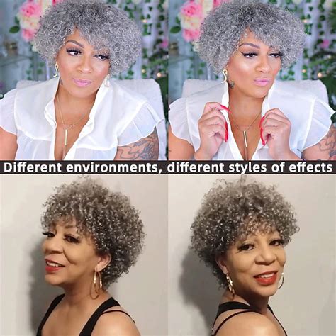 Long 26" Curly Black to Grey Wig: A Transformative Accessory for 2025 and Beyond