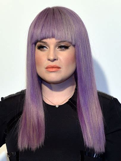 Long Capless Synthetic Straight 18" Kelly Osbourne Wigs