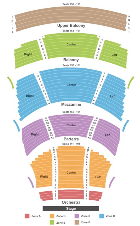 Long Center Austin Seating Chart