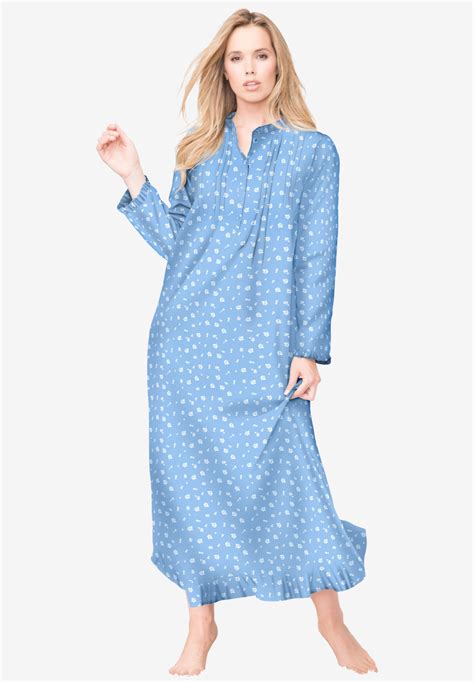 Long Flannel Nightgowns: The Ultimate Comfort for a Restful Night's Sleep