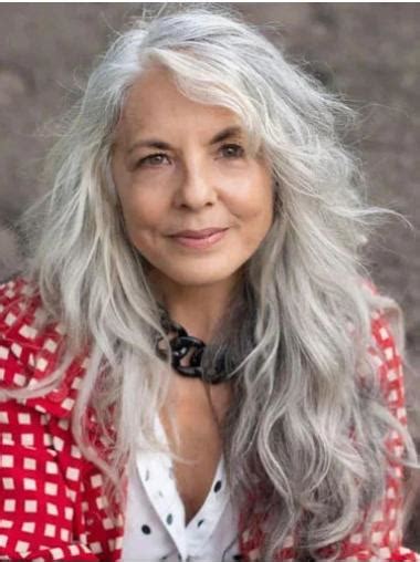 Long Gray Wigs: Layered Designed Wavy Lace Synthetic Wigs For Women 2025 VS. Human Hair Wigs