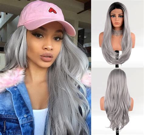 Long Grey Hair Wigs: Wavy, Bang-Free Lace Fronts for 2025