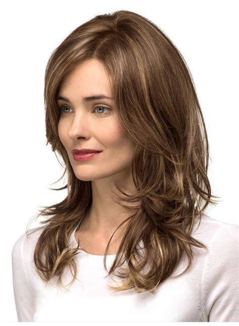 Long Monofilament Layered Heat Friendly Synthetic Wigs